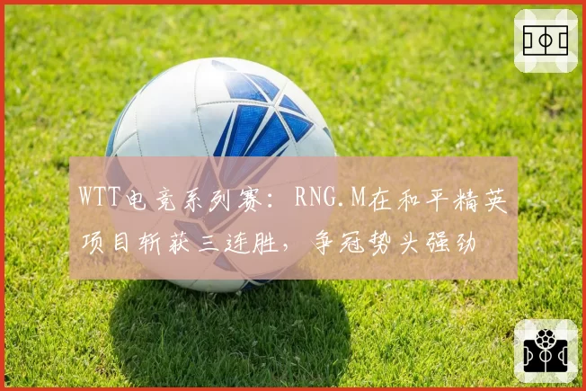 WTT电竞系列赛：RNG.M在和平精英项目斩获三连胜，争冠势头强劲
